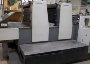 二手小森四开双色1┼1胶印机出售