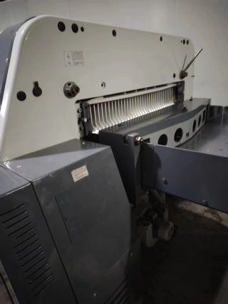 二手利通115电脑切纸机出售