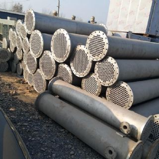 转让二手304不锈钢列管冷凝器