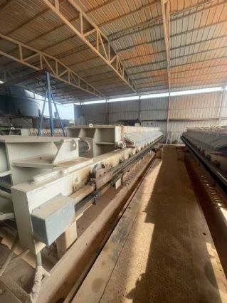 9成新450平方厢式板框压滤机