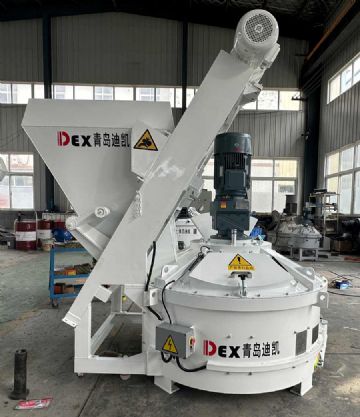 行星式混凝土搅拌机灵活应对物料搅拌实现技