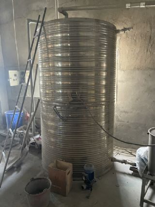 转让9成新二手集成不锈钢水箱