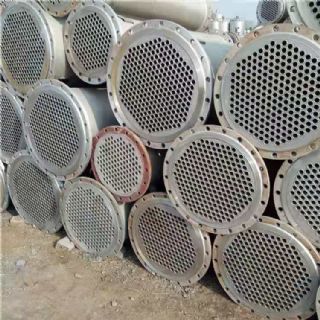 转让9成新二手不锈钢冷凝器